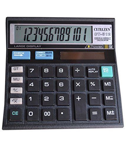 CITIIZEN CT-512 ELECTRONIC CALCULATOR FREE SHIPPING