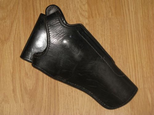Bianchi #350 hurricane black leather duty holster .38/.357 right hand for sale