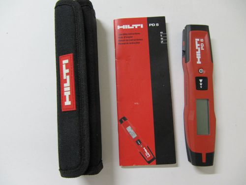 Hilti laser range meter pd 5 for sale