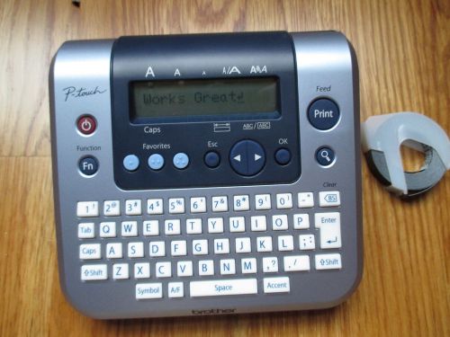 Brother P-Touch Electronic Labeling System PT-1280 Home &amp; Office Labeler Label