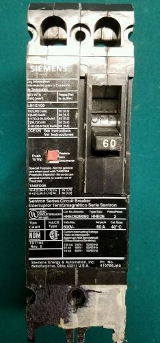 Siemens hhed62b060 for sale