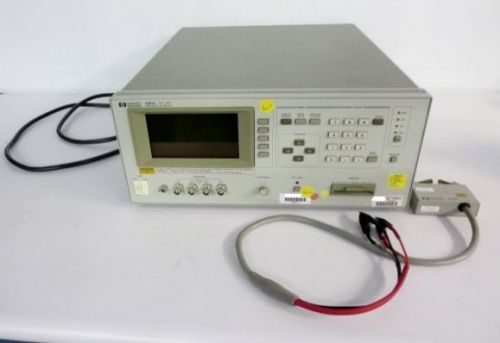 Agilent 4284A 20Hz - 1MHz Precision LCR meter with Option 002