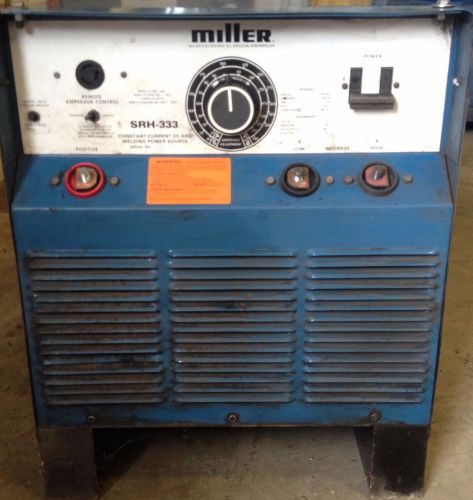 Miller electric mfg co. welder srh-333 #5634 for sale