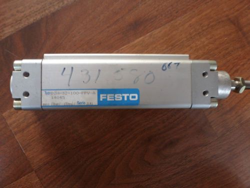 Festo DZH-32-100-PPV-A Pneumatic Cylinder NOS Actuator 32mm Bore 100mm Stroke