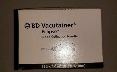Vacutainer BD needles 22g new! 10 boxes