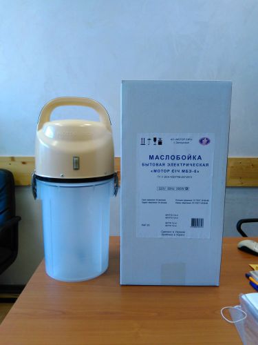 New Electrical Butter Churn Motor Sich MBE-6 10 liter milk cream contain