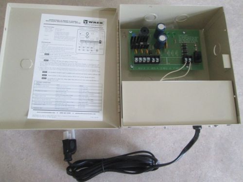 Wren mps12d 6e145 cctv 4 output camera power supply 12 vdc free ship 60 day for sale