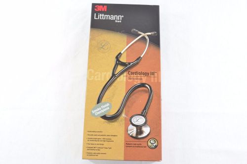 3M Littmann Cardiology III Dark Olive Green w/ Smoke Stethoscope 3166 New
