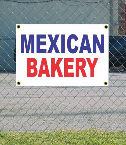 2x3 MEXICAN BAKERY Red White &amp; Blue Banner Sign NEW Discount Size &amp; Price