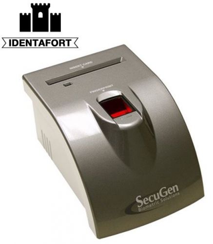 Secugen id-usb sc piv fingerprint / smart card reader biometric scanner [new] for sale