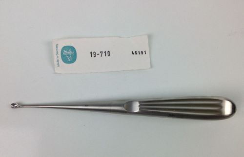 MILTEX 19-710 SPRATT Curette, 6-1/2&#034;, size 1 45191 Stainless