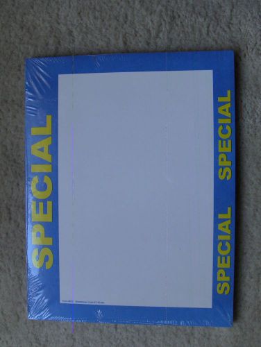 Advertised Special Signs-Sale Signs-Retail Signage Promos-LOT OF 3-PKS-120-Sheet