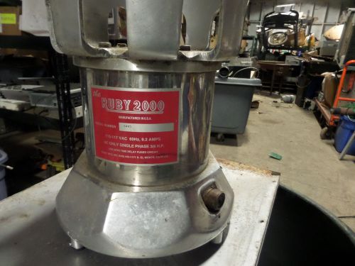 Ruby 2000 Reconditioned Juice Extractor motor, motor only