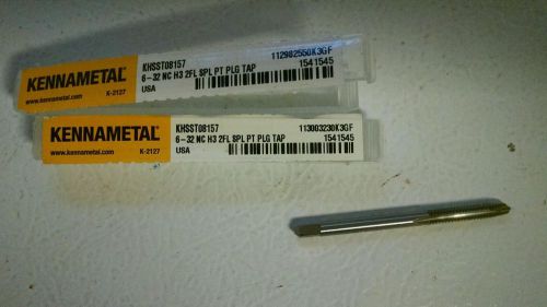 6-32 nc h3 kennametal taps