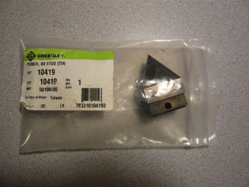 Greenlee Manual Punch Stud Replacement for 724 CAT. 10419 MAT. 50104195