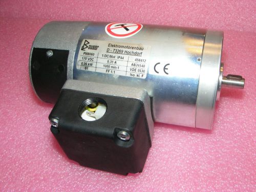 ONE NOS BAUSER PM8060 MOTOR 170 VDC 0.31 AMPS 0.06 kW 1000 RPM