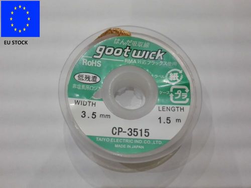 New desoldering braid solder remover wick cp-3515 5 ft 3.5mm for sale