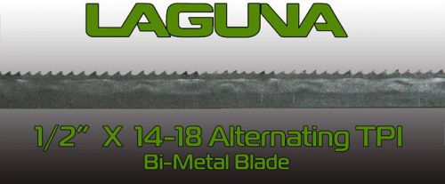 1/2&#034; X 14-18 TPI X 111&#034; Bimetal BandSaw Blade Laguna Tools Metal Cutting Blade