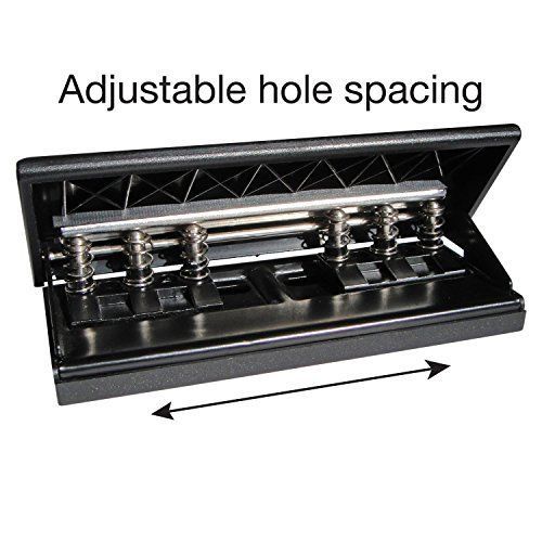Rapesco Adjustable Diary Punch, Suits Most Six Hole Diary Punches