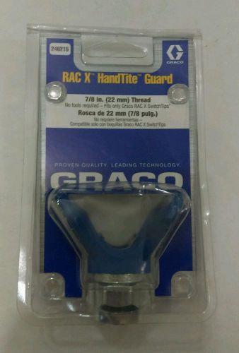 New graco 246215 rac x 7/8-inch handtite tip guard for airless paint spray gun for sale