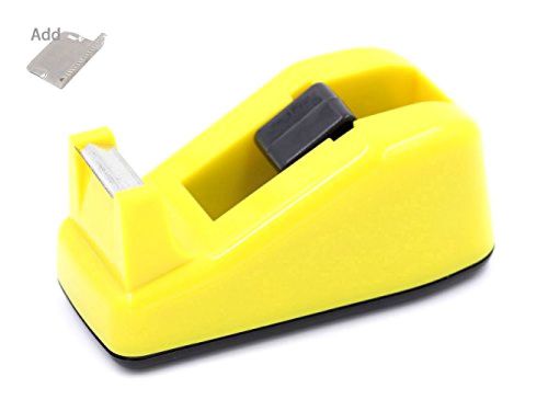 Easypag desk tape dispenser for tapes within 9/10 inch core,replace blade cutter for sale