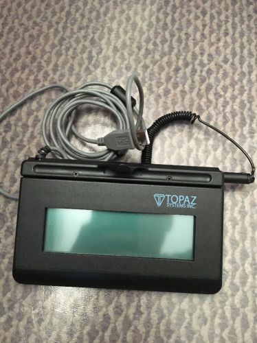 Topaz Systems T-L460-HSB-R Signature Pad - Used