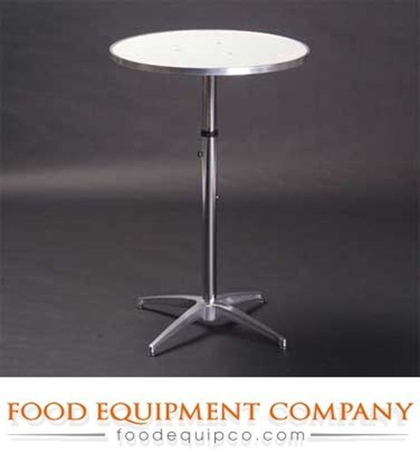 Maywood mf36rdpedadj standard pedestal table 36&#034; diameter for sale