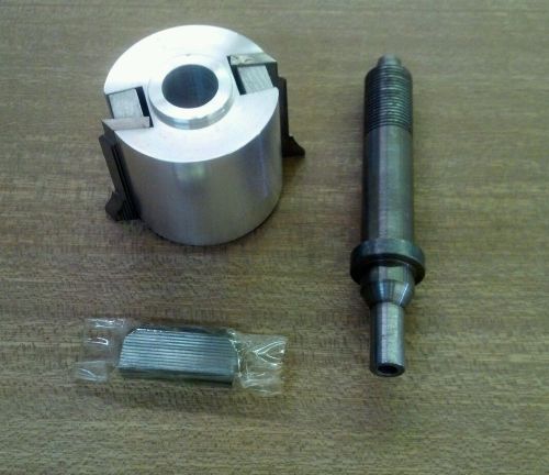 Grizzly shaper moulding head system w/ spindle for g1026.  nr!!! for sale