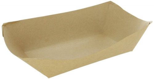 Bagcraft Papercon 300700 EcoCraft Grease Resistant Food Tray, 5-lb Capacity, 2-1