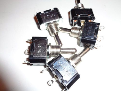 Carling SPDT Center Off Switch #2FC53-73 Lot of 5