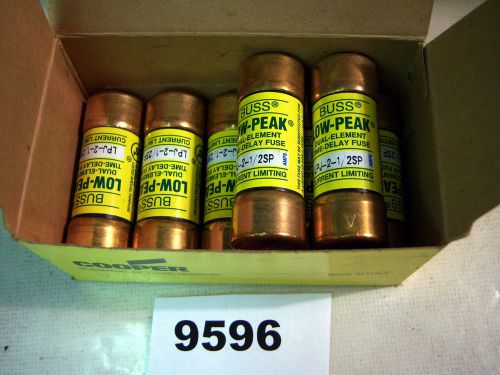 (9596) lot of 7 cooper bussmann fuses lpj-2-1/2sp for sale