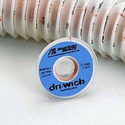 1 SPOOL American Beauty P/N 484-4 Dri-Wick Soldering Braid 5 feet NEW Electronic