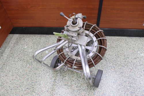 Marco N-707 Motorized Westinghouse 50ft 3/4&#034; Sewer Snake w/ Pedal