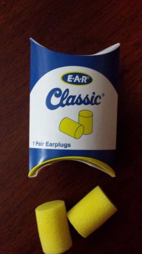 Classic Ear Plugs (cordless) yellow foam qty 30