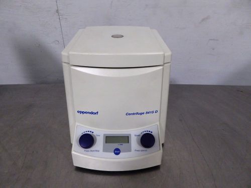 S128674 Eppendorf 5415D Benchtop Centrifuge w/ F45-24-11 Rotor For Parts/Repair