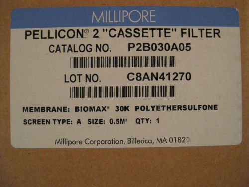 Brand New Millipore Pellicon 2 Cassette filter, P2B010V01 Sealed