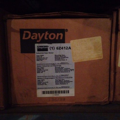New!  dayton motor 6z412a for sale