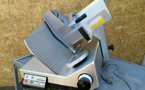 Bizerba se12d automatic meat slicer with sharpener