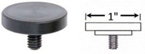 Flat Button Indicator Tip 1&#034; Diameter
