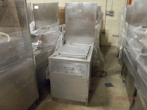 Lot of 4 lucks model g1 826 gas donut fryer with filter for sale