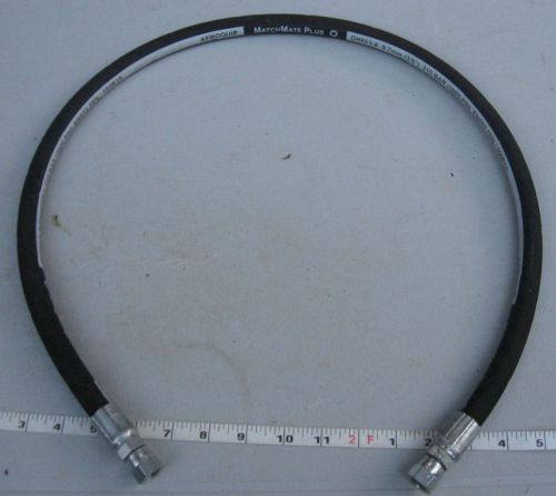 Aeroquip high press hose assembly w/ -6  steel jic ends ***free shipping*** for sale