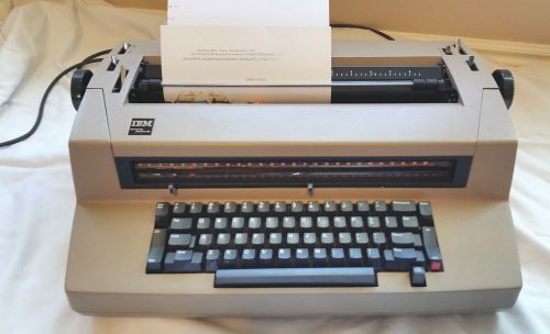 Original IBM SELECTRIC III 3 Correcting Typewriter Working condition