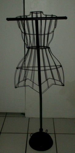 WIRE DRESS FORM, SEWING ROOM, 53&#034; TALL AT THE NECK