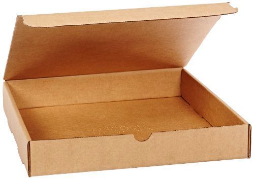 Corrugated Box Literature Mailer Ship &amp; Store Documents Strong Kraft Corrugated