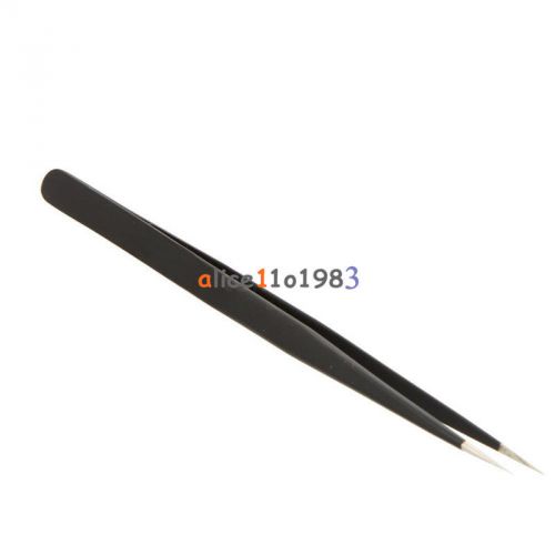 5pcs anti-static non-magnetic tu-11b straight tip tweezer for sale