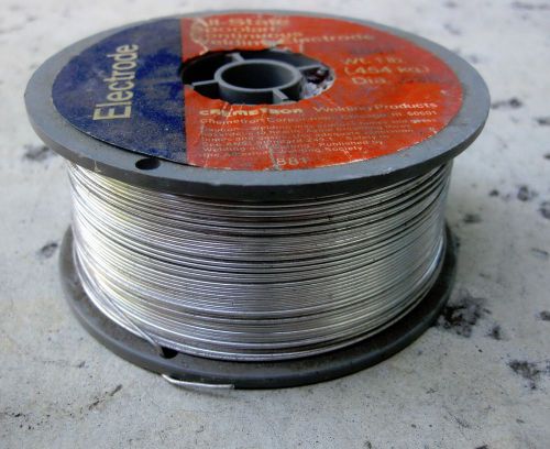 Chemetron all-state spool of aluminum welding wire electrode 1 lb 0.035 er 4043 for sale