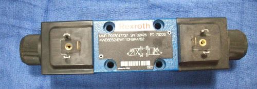 Rexroth Hydraulic Valve R978017737 / 4WE6E62/EW110N9K4/62 NEW 120 VAC Coil D03