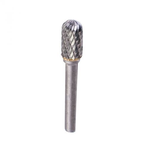 1/4&#034; 10mm cylindrical ball cut tungsten carbide burs bur cutting die grinder bit for sale