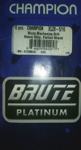 Champion XL28-5/16 Brute Platinum hd   6pcs