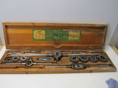 Greenfield Little Giant Screw Plate Vintage Tap and Die Set No.9